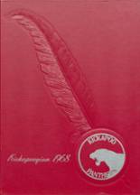 Kickapoo High School 1968 yearbook cover photo
