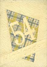 1954 Highland High School Yearbook from Albuquerque, New Mexico cover image