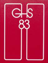 Geneva High School 1983 yearbook cover photo