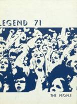 East Noble High School 1971 yearbook cover photo