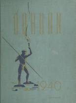 Punahou School 1940 yearbook cover photo