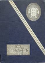 Harrodsburg High School 1938 yearbook cover photo