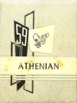 Athens High School 1959 yearbook cover photo