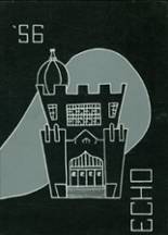 Dubuque High School 1956 yearbook cover photo