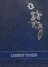 Liberty High School 1961 yearbook cover photo