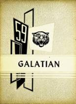 1959 Galatia Community High School Yearbook from Galatia, Illinois cover image