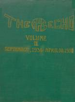 Achille High School 1937 yearbook cover photo