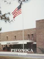 Pine Forest High School 1986 yearbook cover photo