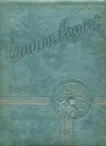 Brown High School 1952 yearbook cover photo