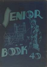 Morris High School 1940 yearbook cover photo