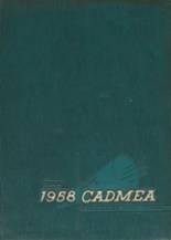 Tennessee High School 1958 yearbook cover photo