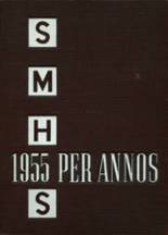 St. Mary's High School 1955 yearbook cover photo
