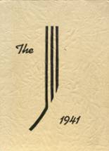 Juneau High School 1941 yearbook cover photo