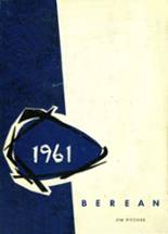 Berea High School 1961 yearbook cover photo