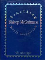 Bishop McGuinness High School 1996 yearbook cover photo