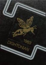 Dighton High School 1983 yearbook cover photo