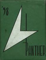 Derby High School 1958 yearbook cover photo