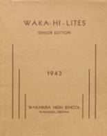 Wakarusa High School 1943 yearbook cover photo