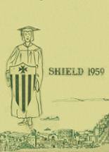 Mercy High School 1959 yearbook cover photo