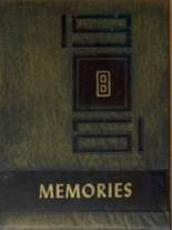 Benld Township High School 1961 yearbook cover photo