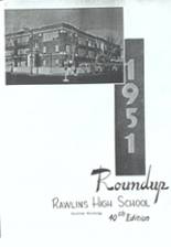 1951 Rawlins High School Yearbook from Rawlins, Wyoming cover image