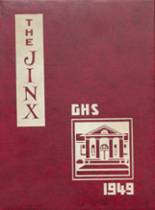 Greensboro High School 1949 yearbook cover photo