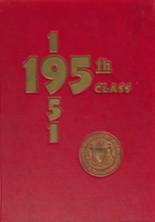 Central High School 1951 yearbook cover photo