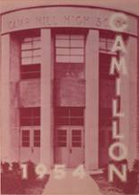 Camp Hill High School 1954 yearbook cover photo