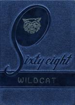 Pittsford High School 1968 yearbook cover photo
