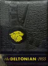 1955 Delton-Kellogg High School Yearbook from Delton, Michigan cover image