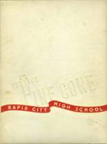 Rapid City Central High School 1940 yearbook cover photo
