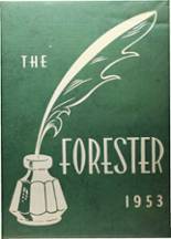 Forest Avenue High School 1953 yearbook cover photo