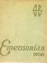Emerson High School 1956 yearbook cover photo