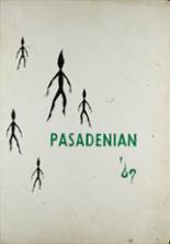 Pasadena High School 1969 yearbook cover photo