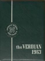 1963 Nichols School Yearbook from Buffalo, New York cover image