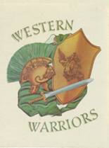 Western High School 1980 yearbook cover photo