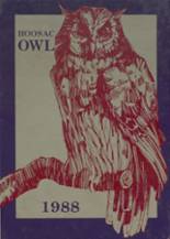 1988 Hoosac School Yearbook from Hoosick, New York cover image