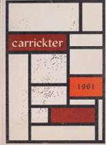Carrick High School 1961 yearbook cover photo
