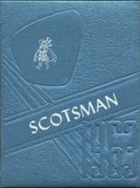 Scotland Neck High School 1963 yearbook cover photo