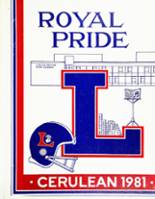 1981 Larkin High School Yearbook from Elgin, Illinois cover image