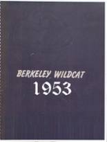 Berkeley Training School 1953 yearbook cover photo