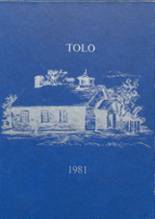 1981 Toulon High School Yearbook from Toulon, Illinois cover image