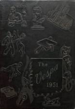 Fulton High School 1951 yearbook cover photo
