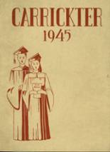 Carrick High School 1945 yearbook cover photo