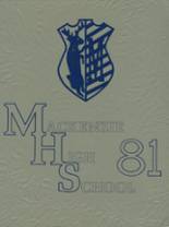 1981 Mackenzie High School Yearbook from Detroit, Michigan cover image