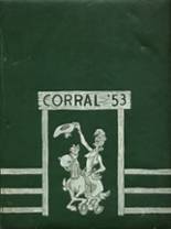 Stephen F. Austin High School 1953 yearbook cover photo