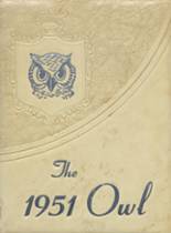 Reagan County High School 1951 yearbook cover photo