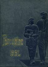 Reedley High School 1952 yearbook cover photo
