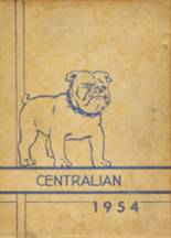 Centralia School 1954 yearbook cover photo