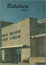 West Monroe High School 1958 yearbook cover photo